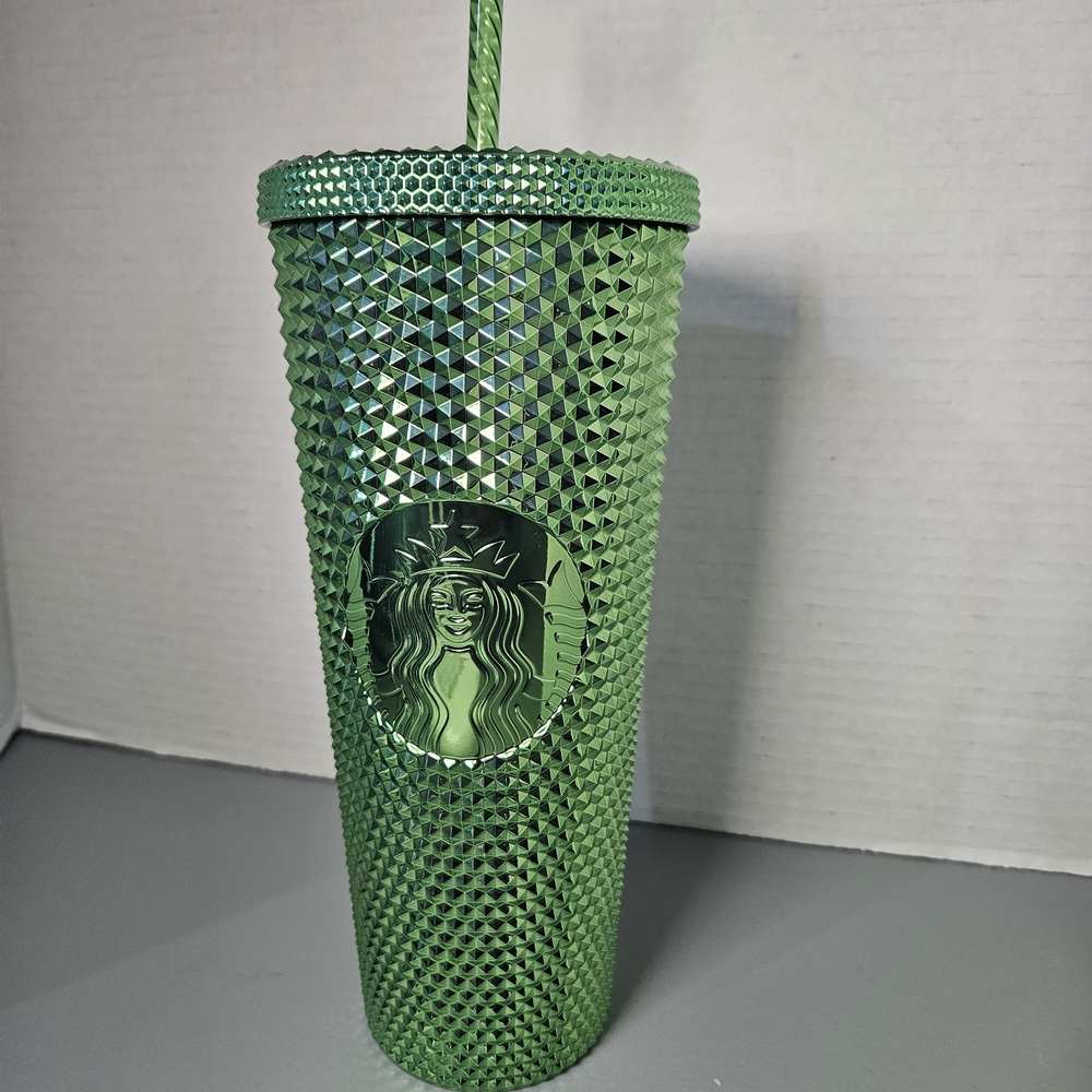 Starbucks Emerald Textured Tumbler with Straw